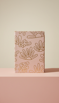 Linen Journal with Gold Foil Accents